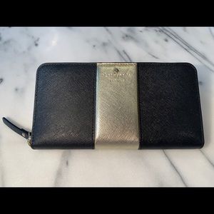 Kate Spade Cedar Street Racing Stripe Lacey Wallet